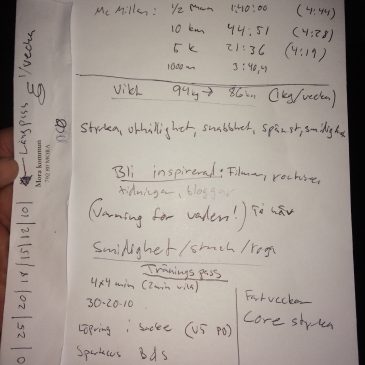 Träningsprogram för 1:40 Göteborgsvarvet